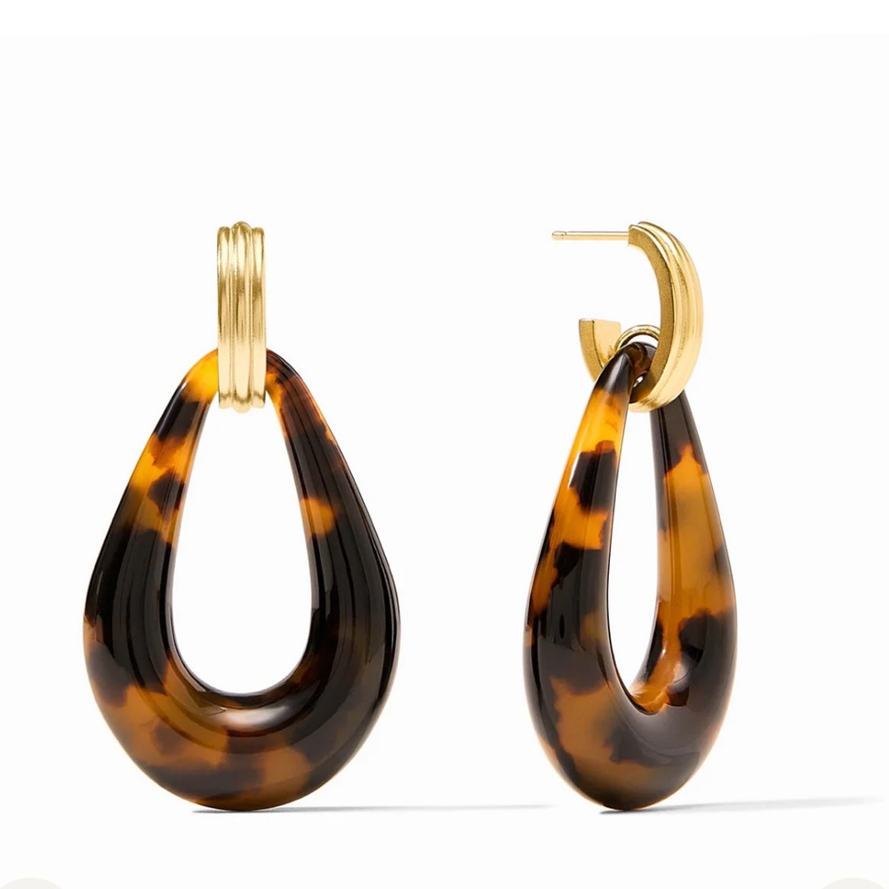 $175 Julie Vos Door Knocker Earrings